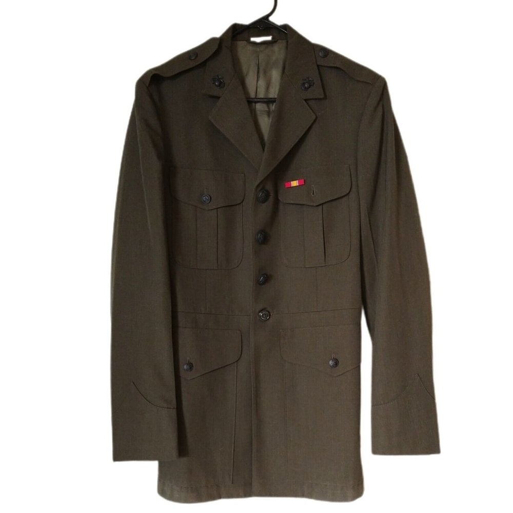 DSCP US MILITARY MARINE UNIFORM JACKET -VALOR COLLECTION MENS/WOMENS- SZ 40XL